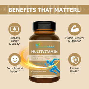 High Absorption Multivitamin Tablets Nutritional <b>Supplement</b> Boost Immunity Support Nerve Health Vitamins Tablets 90 Tablets - Product Image 4