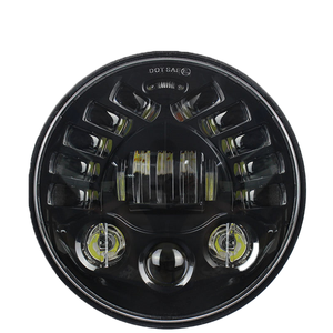 Faro LED Universal de 5.75 y 7 Pulgadas para Auto y Motocicleta, DRL 12V 70W 5000lm H4 Todoterreno para Wranglers SUV - Product Image 3