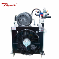 Ensemble de pompe à moteur fiable à service continu monté sur couvercle, ventilateur axial, refroidisseur et yeux de levage, sur pied, petit modèle