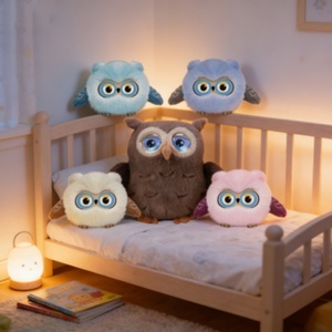 Peluche parlante IA Hibou, jouet doux et moelleux, animal robot pour enfants, idéal pour les jeux, activités de maternelle, cadeau, décoration intérieure - Product Image 2