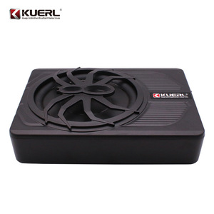ซับวูฟเฟอร์แอคทีฟ Kuerl ขนาด 10 นิ้ว 345x260x68 มม. โมโน ติดตั้งใต้เบาะ สำหรับอัพเกรดระบบเสียงรถยนต์ - Product Image 4