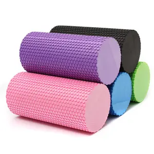 Rodillo de Yoga de Alta Densidad con Punto Flotante de EVA |   Masajeador Muscular Portátil y Ecológico para Pilates, Danza y Ejercicios de Core - Product Image 1