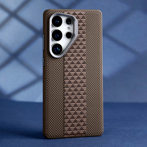 Funda de Teléfono Personalizada de Cuero PU con Patrón Triangular para Samsung, Funda para iPhone 12 13 14 15 16 17 Pro Max - Product Image 3