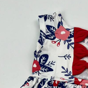 Qingli OEM Ready Made vestito da bambina <span class=keywords><strong>di</strong></span> 2 <span class=keywords><strong>anni</strong></span> vestito con fiocco posteriore a buon mercato senza maniche abiti per le ragazze <span class=keywords><strong>di</strong></span> 5 <span class=keywords><strong>anni</strong></span> - Product Image 4