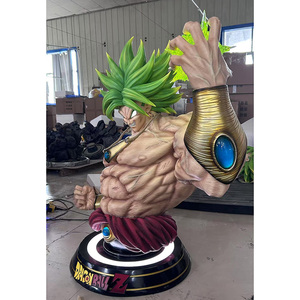 Figurine en résine d'anime japonais populaire personnalisée figurine d'anime grandeur nature figurine d'anime buste <span class=keywords><strong>Broly</strong></span> - Product Image 1