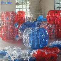 Ballon de football à bulles gonflable pour adultes, en PVC, certifié CE, taille personnalisable, équipement de divertissement aquatique Bostyle