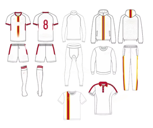 Maglie da calcio personalizzate per Club retrò <span class=keywords><strong>serie</strong></span> completa personalizzabili divise per squadre di allenamento sportive da competizione per abbigliamento estivo - Product Image 1