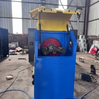 Machine à éliminer la rouille par bande abrasive industrielle, machine à détartrer, polir et débavurer les surfaces métalliques, ponceuse à bande pour tuyaux en acier