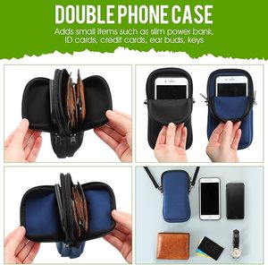 Tùy Chỉnh In Ấn Dây Kéo Bền Đơn Giản Điện Thoại Mang Trường Hợp Không Thấm Nước <span class=keywords><strong>Neoprene</strong></span> Pouch Di Động Điện Thoại Di Động Túi Tay Áo - Product Image 2