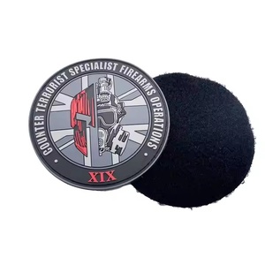 Pure Bespoke Production Plant Custom Crafted 2D Soft Rubber Polyvinyl Chloride Iron On Garment Tag pvc patch - Product Image 5