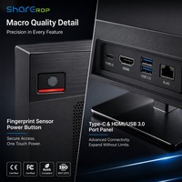 Computadora Todo en Uno Sharerdp Factory de 23.8 y 27 Pulgadas, Intel Core I3 I5 I7 1215U 12450H 1270P, DDR5, Pantalla FHD, para Oficina
