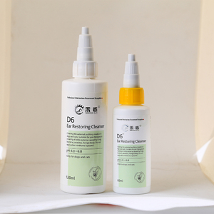Solution de nettoyage des oreilles de luxe pour chiens et chats 200mL avec soin des ulcérations stocké certifié CE ISO - Product Image 4