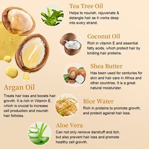 Nhà Máy Giá Tùy Chỉnh Hữu Cơ Chống Rụng Tóc Tốt Nhất Nhãn Hiệu Riêng Tự Nhiên OEM <span class=keywords><strong>Argan</strong></span> Dầu Tóc Dầu Gội Đầu Và Điều Hòa Thiết Lập - Product Image 2