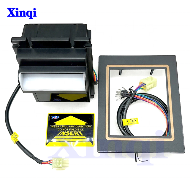 Hot Sale Essential TOP TB77 Bill Acceptor for Coin-Operated Arcade Amusement Machines Durable Plastic Crane Machine Component