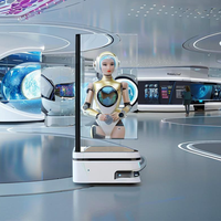 Afficheur numérique tactile transparent 4K 30/55 pouces, kiosque personnalisable pour l'éducation en intérieur, les métros, les magasins de détail, les centres commerciaux