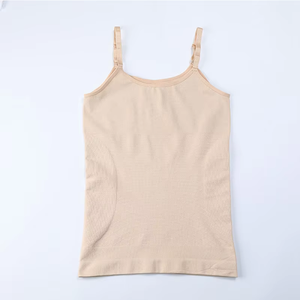 바디 쉐이핑 원활한 통기성 단색 꽉 나일론 스판덱스 여성용 셰이퍼민트 슬리밍 조끼 - Product Image 5