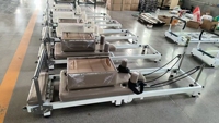 Machine de Pilates pliable en acier noir de haute qualité à prix d'usine pour l'entraînement au Pilates, en vente