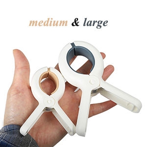 Colgador de ropa grande de plástico, pinzas de <span class=keywords><strong>toalla</strong></span> para <span class=keywords><strong>playa</strong></span>, sillas, colcha grande, novedad - Product Image 2