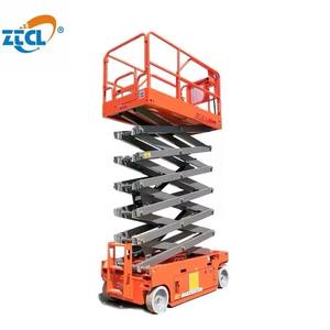 Elevador de tijera autopropulsado <span class=keywords><strong>auxiliar</strong></span> a batería/mesas de trabajo aéreas - Product Image 4