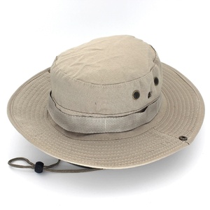 Chapeaux de pêcheurs imperméables pour l'extérieur, chapeaux de pêcheurs à large bord réglables, protection UV, chapeaux de pêcheurs avec cordon, casquettes de protection solaire H008 - Product Image 4