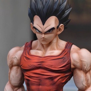 Figura de Anime HESPER de 32 cm, Figura de PVC de Vegeta <span class=keywords><strong>con</strong></span> 3 Cabezas Intercambiables, Figura de Dibujos Animados de Dragon Ball Z, Juguete de Regalo - Product Image 2