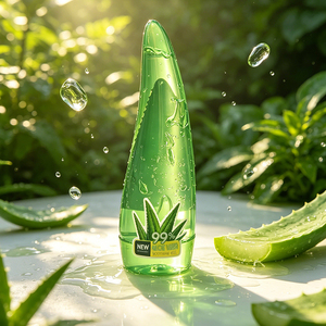 Gel hydratant réparateur pour peaux sensibles à l'<span class=keywords><strong>aloe</strong></span> <span class=keywords><strong>vera</strong></span> et à l'acide hyaluronique pur coréen – Soin cutané pour peaux abîmées par le soleil - Product Image 1