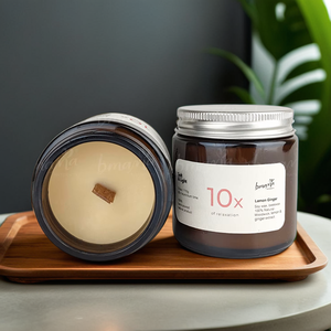 Coffret cadeau de luxe fait sur mesure, vente en gros de bougies parfumées en cire de soja naturelle avec boîtes aromatiques pour la décoration intérieure, les fêtes, les fêtes, les bars - Product Image 1