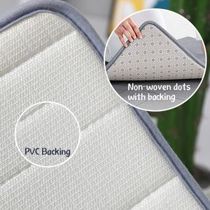 Tappetino da <span class=keywords><strong>Bagno</strong></span> in Memory Foam Morbido e Assorbente, <span class=keywords><strong>Tappeto</strong></span> Antiscivolo <span class=keywords><strong>Grande</strong></span> per <span class=keywords><strong>Bagno</strong></span> - Product Image 4