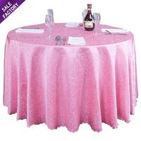 Nappe Jacquard damassée Banquet Restaurant maison fête mariage rectangulaire église blanc couverture de Table tissu pour mariage