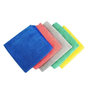 थोक कस्टम डिजाइन microfiber थाली पीछने का कपड़ा रसोई तौलिया कार की सफाई कपड़ा एमओपी तौलिया