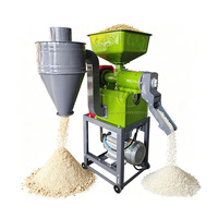 Machine à moudre le riz, le blé et le maïs Hyway Industrial, capacité portable de 300 kg/h, grande capacité
