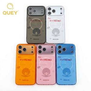 <span class=keywords><strong>Coque</strong></span> de téléphone en TPU mat élégante en gros pour <span class=keywords><strong>iPhone</strong></span> 17 Pro Max <span class=keywords><strong>iPhone</strong></span> 15 Pro Max sans aimant, impression Lightning, 5 couleurs personnalisables - Product Image 1