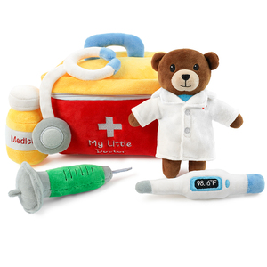 Juguete de Peluche de Detective Personalizado de Fábrica, de Poliéster Ecológico y Algodón PP, Regalo Educativo - Product Image 4
