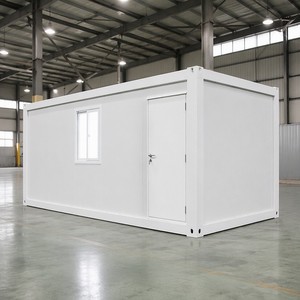Structures de conteneurs maritimes en acier préfabriquées et démontables de 10 et 20 pieds pour bâtiments de bureaux – Maisons préfabriquées chinoises - Product Image 1