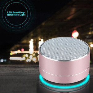 <span class=keywords><strong>Mini</strong></span> Haut-parleurs portables Sans Fil Mains Libres Haut-Parleur LED Lecteur de Musique en métal sans fil haut-parleur Pour <span class=keywords><strong>iPhone</strong></span> pour Samsung - Product Image 6