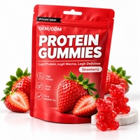 Özel Marka 20g Kas Onarıcı Şekersiz Proteinli Jelibonlar Antrenman Sonrası İyileşme İçin