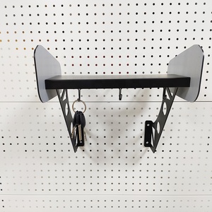 Giá để chìa khóa xe gắn tường bằng kim loại, thiết kế cánh gió GT3 RS thân thiện với môi trường, có thể tùy chỉnh logo, dành cho gara xe. - Product Image 6