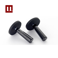 Véhicule personnalisé Rock Light Gopro Magnetic Mount Néodyme Caoutchouc Enduit Pot Aimant Monopole Pot Aimant Néodyme Monopole