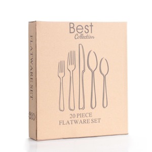 10 cent article qualité vaisselle en acier inoxydable avec boîte à <span class=keywords><strong>couverts</strong></span> 72 pcs <span class=keywords><strong>couverts</strong></span> ensemble - Product Image 6