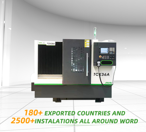 High Rigidity TCK50A 500 CNC Turning & Milling Machine Horizontal 3-Axis Metal Lathe with Fanuc System Precision Cutter