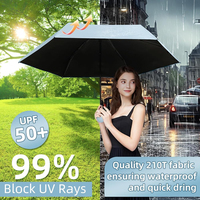 Parapluie de poche mini pliable 5 sections promotionnel personnalisé avec logo imprimé, protection UV, vente en gros à prix abordable