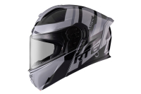 Casque de moto modulaire homologué ASTONE HELMETS RT6 ZB01 CN gris/noir ABS, taille XS-3XL pour adultes