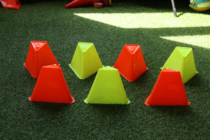 Coni marcatori sportivi all'ingrosso 15 pz/pacco, coni da calcio per l'allenamento, coni per dischi da allenamento di calcio - Product Image 2