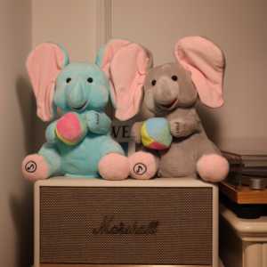 โรงงานขายส่งตุ๊กตาหุ่นยนต์สุดฮิต ตุ๊กตาช้างน้อยสีแดง ของเล่นตุ๊กตาอิเล็กทรอนิกส์จากผู้ผลิต - Product Image 6