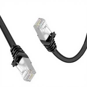 สายเคเบิลอีเธอร์เน็ต Cat6 FTP คุณภาพดีที่สุดจากผู้ผลิตจีน สายทองแดงบริสุทธิ์แบบมีชีลด์ RJ45 สำหรับเครือข่าย LAN สายเคเบิลและสายไฟสำหรับใช้งานกลางแจ้งที่มีความยืดหยุ่น - Product Image 1