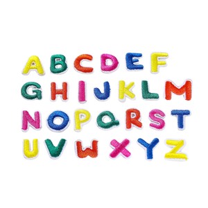 Mini patchs brodés en feutre non tissé, lettres et chiffres de l'alphabet anglais, à appliquer au fer, accessoires de bricolage DIY - Product Image 5