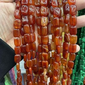 13x18 мм Прямоугольный Хрустальный Агат нефритовый бирюзовый Свободный бисер из натурального камня для изготовления украшений - Product Image 2