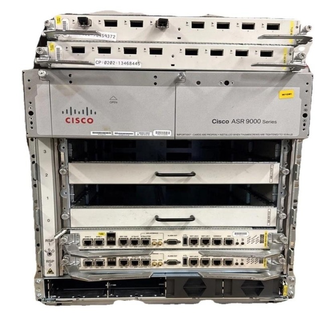 ASR9006 ASR9000 Series Router, Equipped With 10GE & 100GE Interface Modules for PLC Automation Network Control