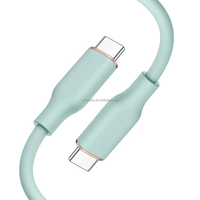 Câble USB-C 100W 5A E-mark, câble de charge rapide, câble de données Type-C, cordon en nylon tressé en silicone, charge rapide PD, MacBook, ordinateur portable, IOS Pure