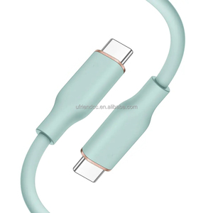 สาย USB Type C เป็น C 100W 5A E-Mark สายดาต้าแบบชาร์จไวสายถักซิลิโคนชนิด C ชาร์จเร็ว PD สำหรับ MacBook แล็ปท็อป - Product Image 5